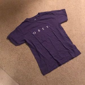 Purple Obey T-Shirt